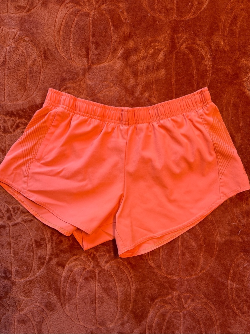 Oiselle Orange Running Shorts